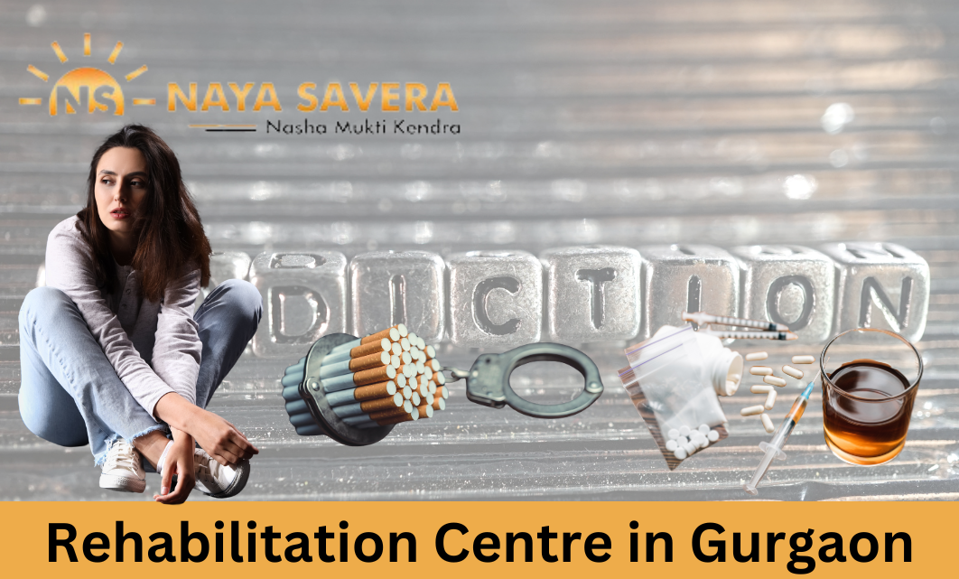 Which type of services are provided by a rehabilitation Centre in Gurgaon?